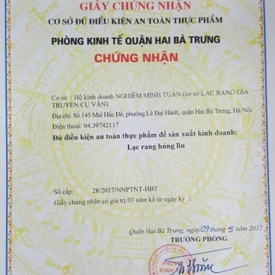 Lạc rang Gia truyền Cụ Vân (Hạt đỏ)